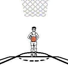 jugando baloncesto