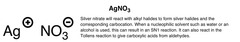 AgNO3 (silver nitrate)