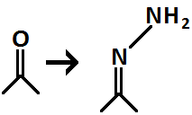 Hydrazone Formation from Carbonyl