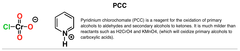 PCC (pyridinium chlorochromate)